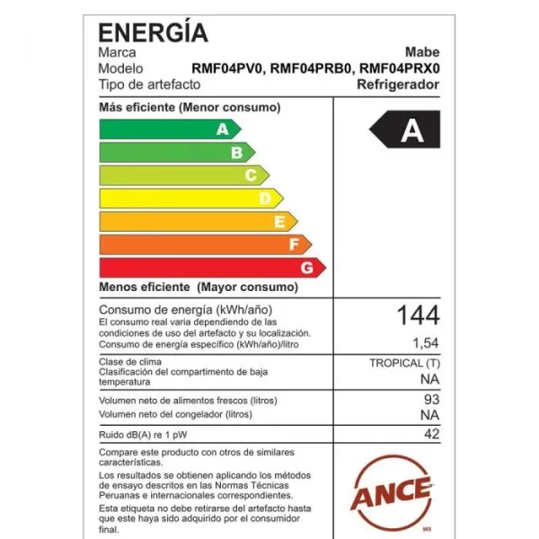 FRIOBAR MABE RMF04PRX0 - Imagen 5