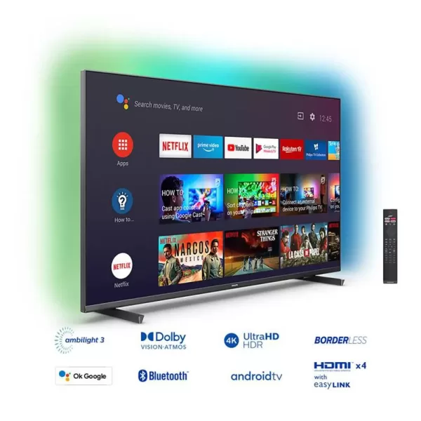 TV LED UHD DE 55" PHILIPS 55PUD7906 - Imagen 4