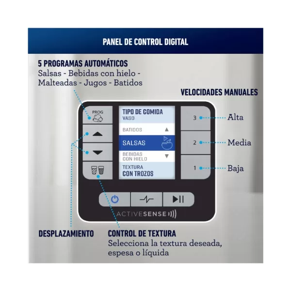 LICUADORA OSTER ActiveSense™ BLSTTDGNBG - Imagen 4