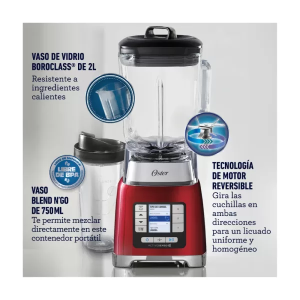 LICUADORA OSTER ActiveSense™ BLSTTDGRBG - Imagen 2
