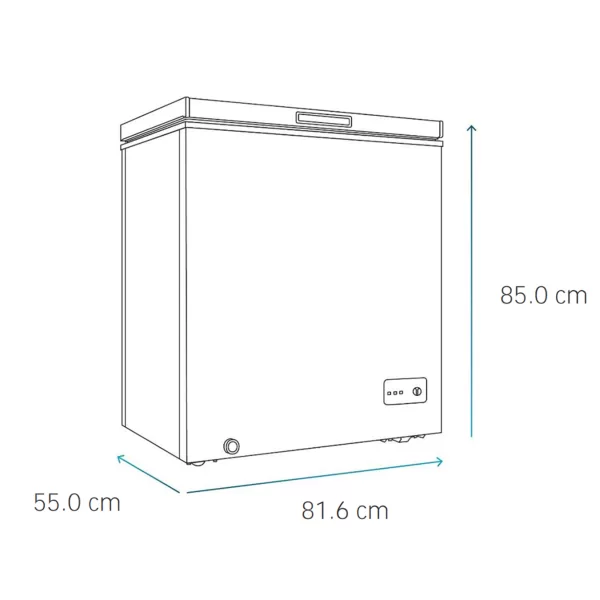 CONGELADOR HORIZONTAL MABE CHM200PB3 - Imagen 4