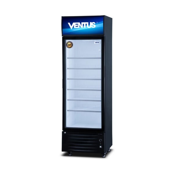 VISICOOLER 1 PTA DE VIDRIO 360L VENTUS LG-360 LED - Imagen 2