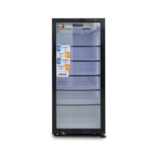 VISICOOLER 1 PTA DE VIDRIO 510 LT VENTUS LG-510TC - Imagen 2