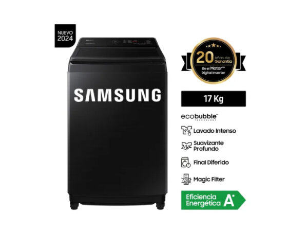 LAVADORA AUTOMATICA SAMSUNG WA17CG6441BVPE