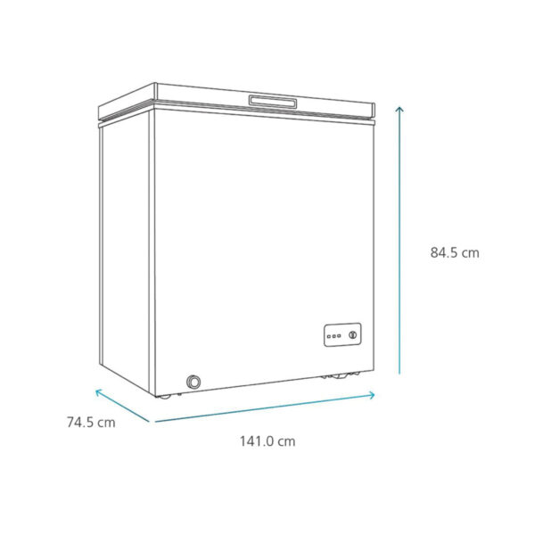 CONGELADOR HORIZONTAL MABE CHM430PB2 - Imagen 5