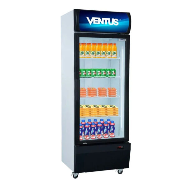 VISICOOLER 1 PTA DE VIDRIO 540 LT VENTUS VC-540L