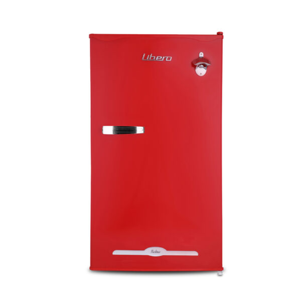 FRIGOBAR RETRO ROJO 90LT LIBERO LFB-90R