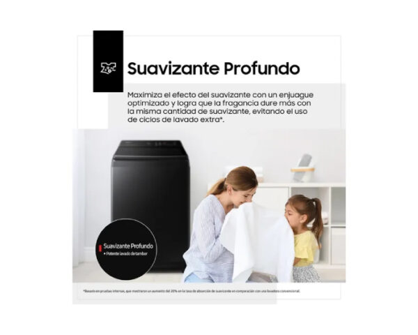 LAVADORA AUTOMATICA SAMSUNG WA13CG5441BVPE - Imagen 6