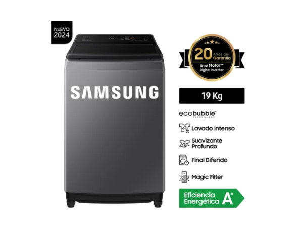 LAVADORA AUTOMATICA SAMSUNG WA19CG6441BDPE