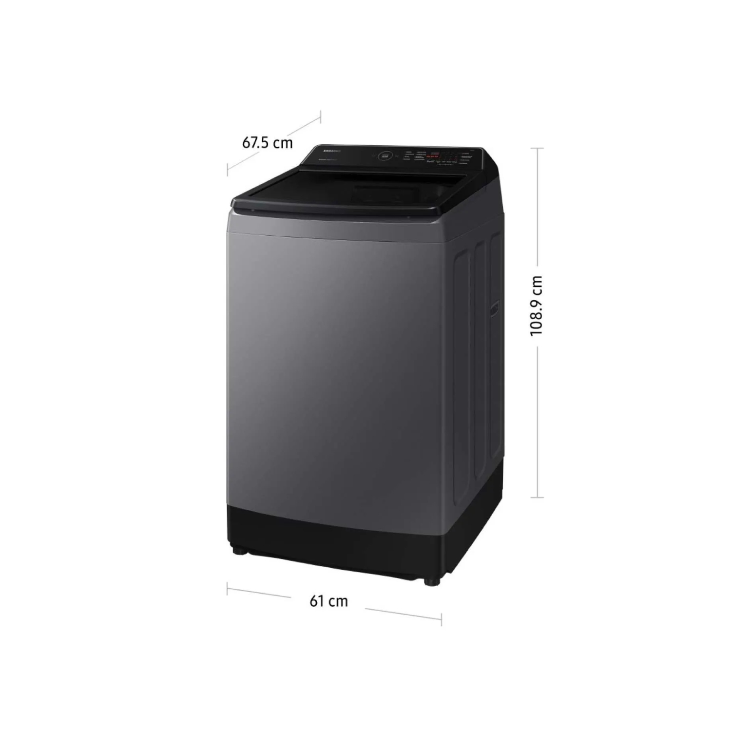 LAVADORA AUTOMATICA SAMSUNG WA15CG5441BDP - Imagen 2