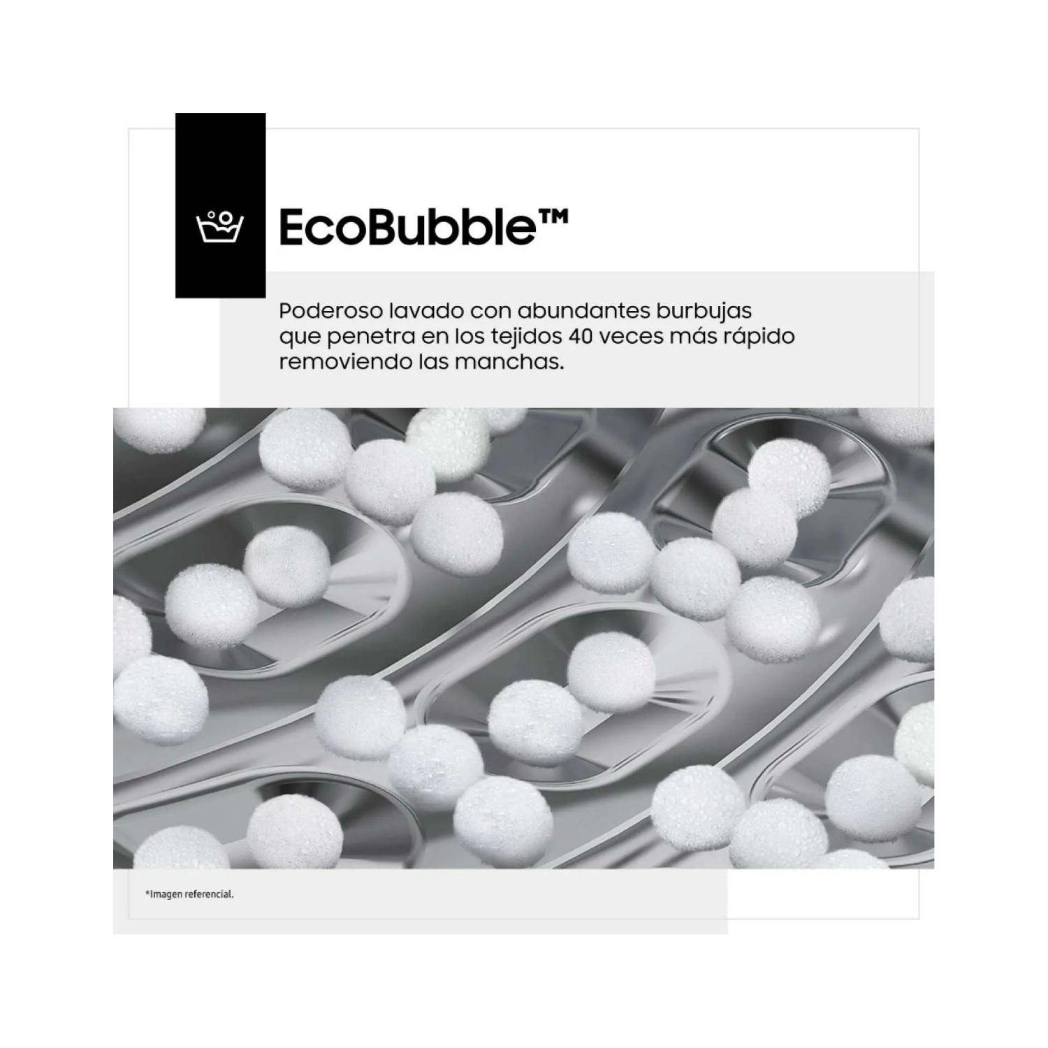 LAVADORA AUTOMATICA SAMSUNG WA15CG5441BDP - Imagen 7