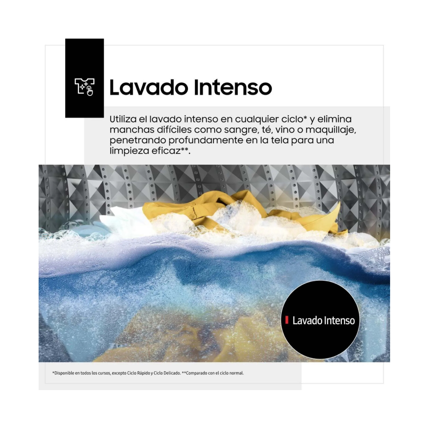 LAVADORA AUTOMATICA SAMSUNG WA15CG5441BDP - Imagen 8