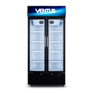 VISICOOLER 2 PTA DE VIDRIO 550 LT VENTUS LG-550TC