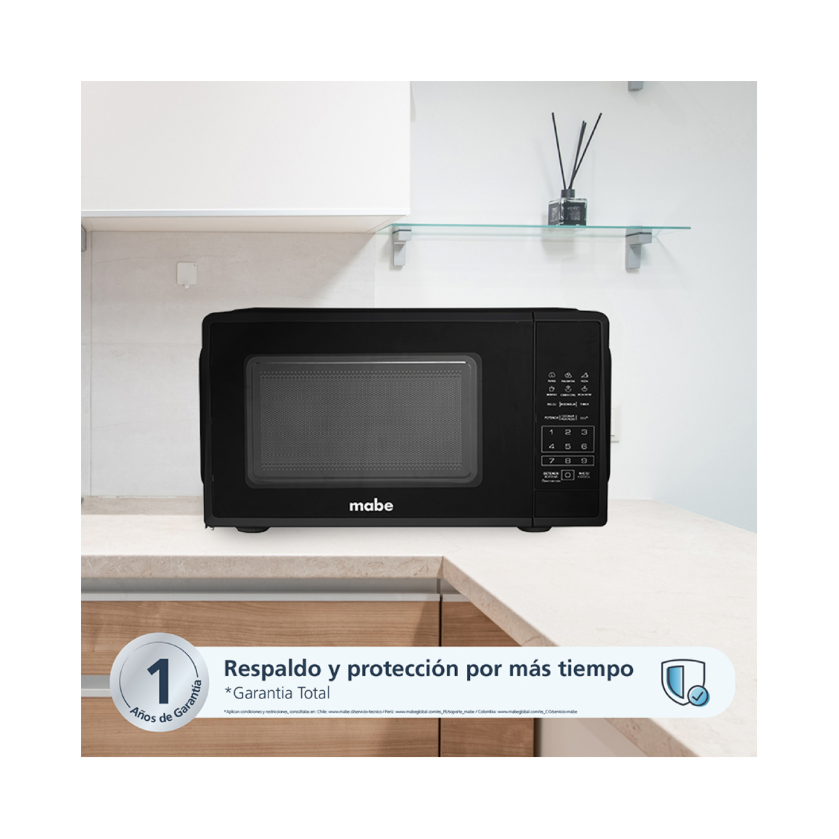HORNO MICROONDAS MABE HMM07PBN - Imagen 4