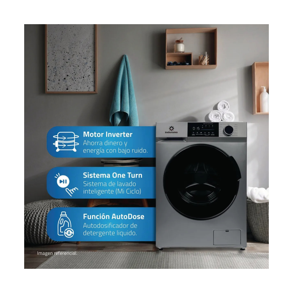 LAVASECA INDURAMA LRI-312C - Imagen 2