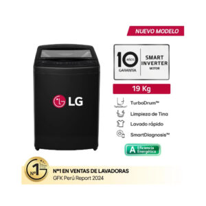 LAVADORA AUTOMATICA LG WT19OBVTB